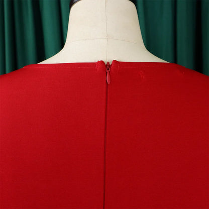 Robes d'église élégantes pour femmes, nouvel arrivage, mode deux couleurs, Patchwork, ajustées, longueur aux genoux, robe africaine formelle, 2023