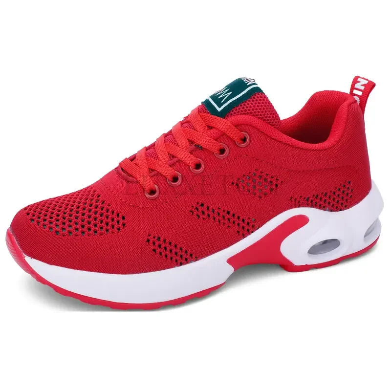 Femmes chaussures de course respirant maille extérieur léger chaussures de sport décontracté marche baskets Tenis Feminino Zapatos Mujer