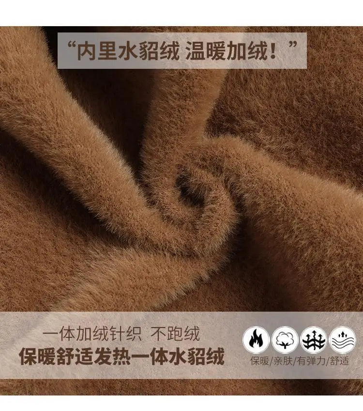 Pull épais à col haut pour femme, haut d'hiver chaud et doux, couleur unie, vêtements intérieurs, chemise à bascule, nouvelle collection 2025