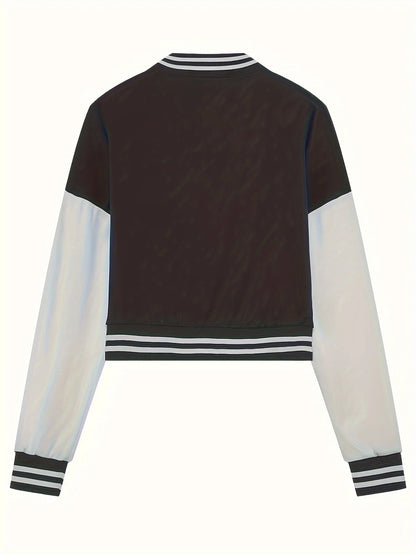 Veste cousue pour femmes, costume deux pièces de sport de Baseball à simple boutonnage, 2025