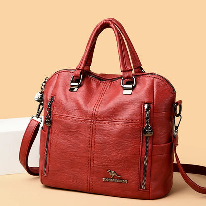 2025 poches multiples sacs à Main en cuir souple pour femmes sacs à Main de luxe femmes sacs concepteur épaule sacs à bandoulière Sac A Main