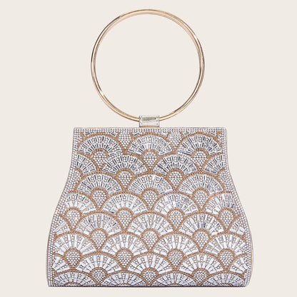 Sacs à main en diamant pour femmes, sacs de soirée en strass, pochette avec pierres de mariée, pochettes pour dames, sacs de soirée de mariage