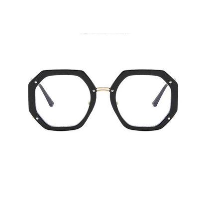 Lunettes photochromiques pour femmes, nouveau Design de marque à la mode, grand polygone, Anti lumière bleue, lecture sur ordinateur, hypermétropie, 2023