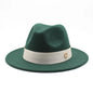 Nouveau chapeau Fedora pour femmes hiver élégant mode formelle mariage décorer église casquette Panama fête Jazz chapeau chapeau femme