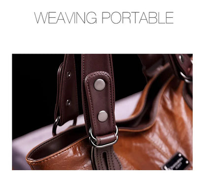 Sac fourre-tout décontracté pour femmes, sacs à main en cuir souple, sacs à bandoulière Vintage de grande capacité, nouvelle mode 2023