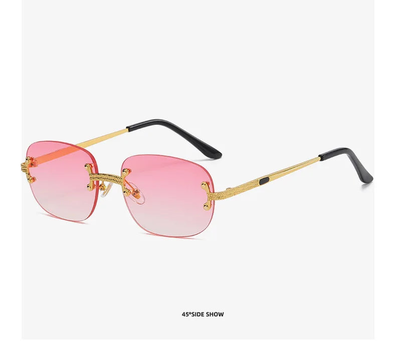 Petites lunettes De soleil en métal Vintage cadre ovale femmes lunettes De soleil hommes marque De luxe Design lunettes De soleil femmes miroir Gafas De Sol UV400