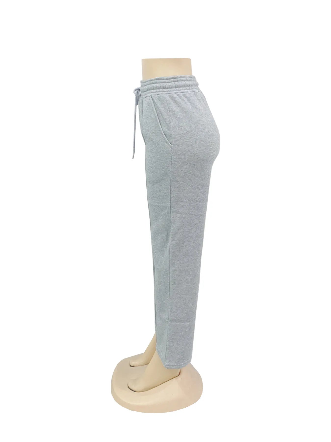 Pantalon femmes pantalons de survêtement pantalons longs cordon taille haute pantalon droit Y2k Streetwear épissure Capris décontracté survêtement 2025 Capris