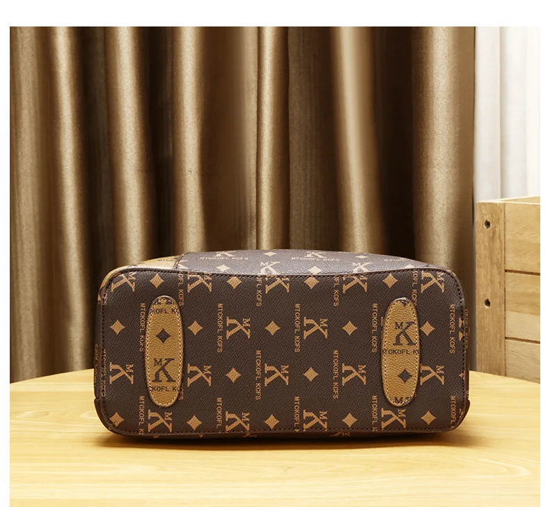 Sac à bandoulière élégant pour maman, 11.2 pouces (28cm), fourre-tout à la mode avec matériau PU de haute qualité