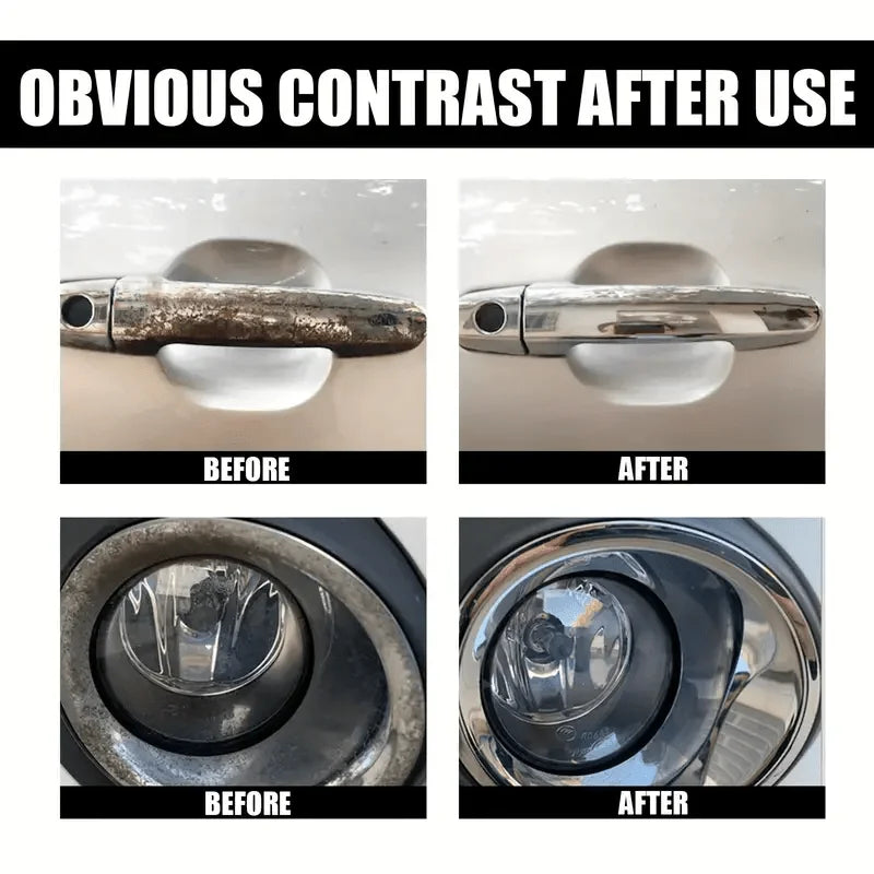 Spray revitalisant universel antirouille pour roues de voiture et Surfaces métalliques, forte décontamination, lisse et fiable