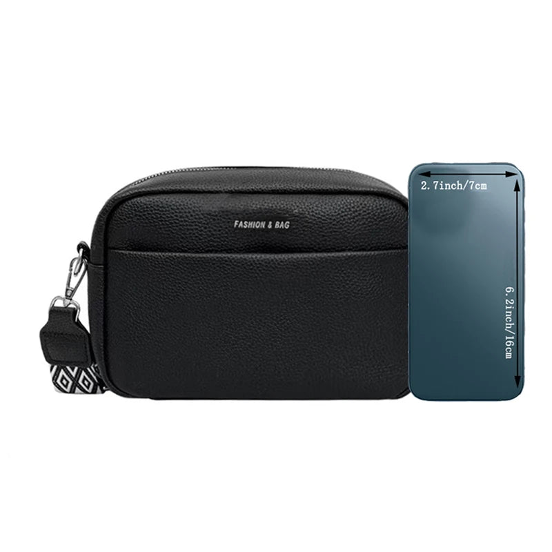 Sacs à bandoulière pour hommes et femmes, sacs à bandoulière, sacs à main, sacs photo décontractés, petits sacs carrés de couleur unie