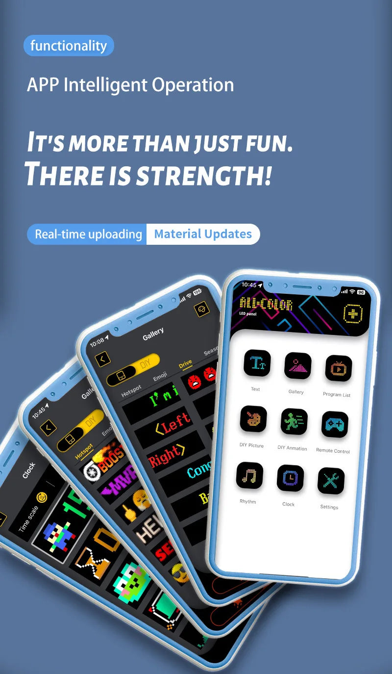 Écran d'affichage de panneau de pixels matriciel LED pour camion, Flexible, rvb, USB, 5V, motif de voiture, Graffiti, texte, projecteur, boutique d'animation, barre de rappel