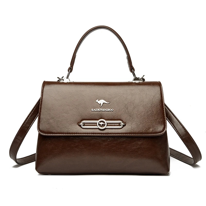 Sac à main rétro tendance pour femmes, portefeuille en cuir souple de haute qualité, petit sac carré, sacs à bandoulière de luxe célèbres