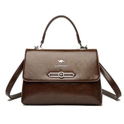 Sac à main rétro tendance pour femmes, portefeuille en cuir souple de haute qualité, petit sac carré, sacs à bandoulière de luxe célèbres