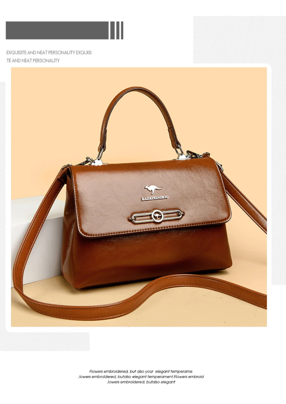 Sac à main rétro tendance pour femmes, portefeuille en cuir souple de haute qualité, petit sac carré, sacs à bandoulière de luxe célèbres