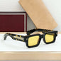 JMM ASCARlI lunettes de soleil carrées en acétate UV400 2025 lunettes photochromiques vintage de luxe pour hommes femmes voyage en plein air avec étui