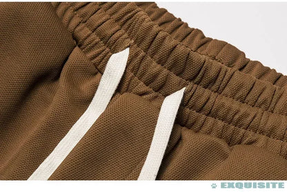 T-shirt et short décontractés à col rond pour hommes, deux pièces, imprimé à la mode, respirant, costume à manches courtes, nouvelle collection été 2025