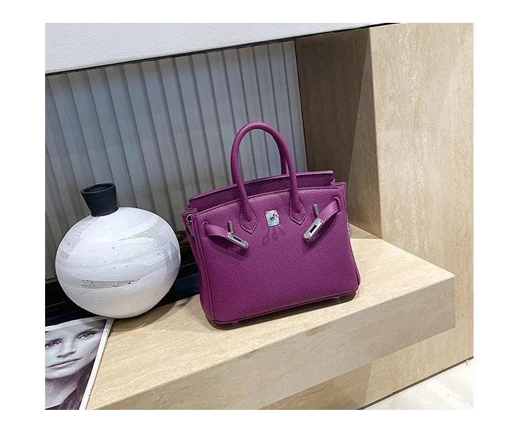 Sac messager à bandoulière de couleur unie, tendance, Design minimaliste, pour les déplacements, grande capacité