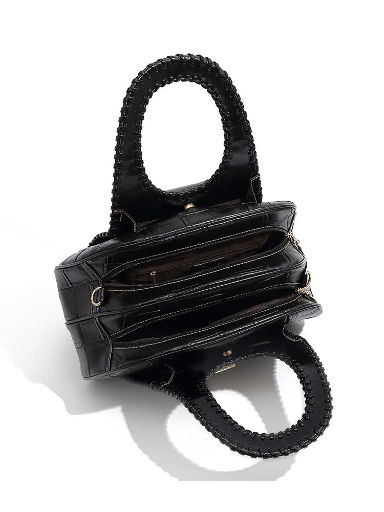 Sac femme sac à bandoulière haut de gamme en cuir sac à main grande capacité sac à provisions créateur de mode femmes poignée supérieure sacs à main bandoulière