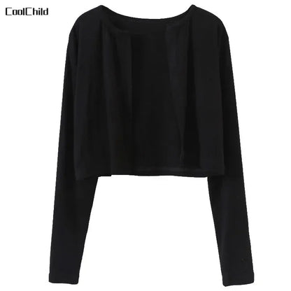 Ensemble de vêtements Hip Hop pour filles, haut court K-pop, pantalon cargo, cardigan de danse de rue pour enfants, streetwear pour enfants, groupe de filles, vêtements de jazz, mode