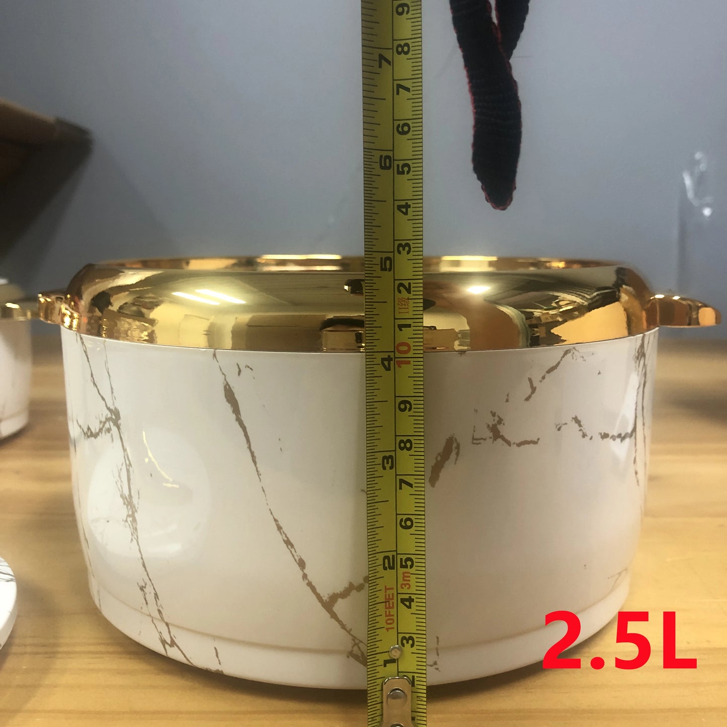 Boîte à lunch en plastique pour fête du Ramadan, chauffe-plats, récipient, mariage, 1.5 L, 2/2 L, 3 pièces, ensemble