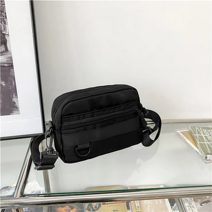 Sacs à bandoulière unisexes pour hommes et femmes, décontractés, mode couleur unie, sac à bandoulière pour Couple, sacoche en Nylon de bonne qualité, sacs à main