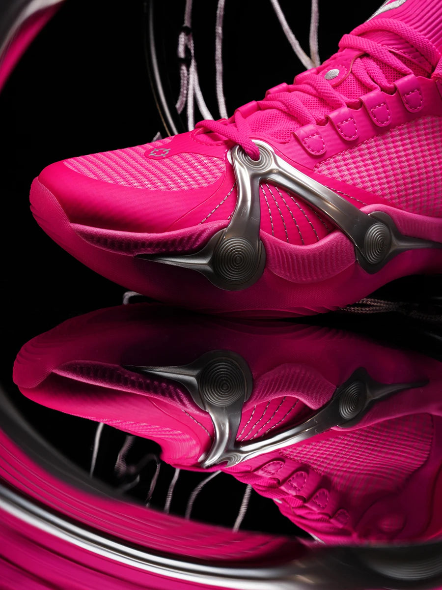 Rigorer BP1 'Kaleidoscope' chaussures de basket-ball hommes bas résistant à l'usure antidérapant professionnel réel Combat Sport baskets