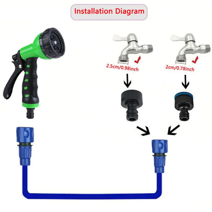 1 nouveau tuyau d'arrosage pour usage domestique ; Tuyau de jardinage