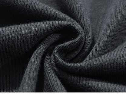 100 T shirt en coton lourd pour hommes et femmes, Tops à manches courtes, Tee shirts solides et surdimensionnés, vêtements de qualité 6.8oz 230gsm