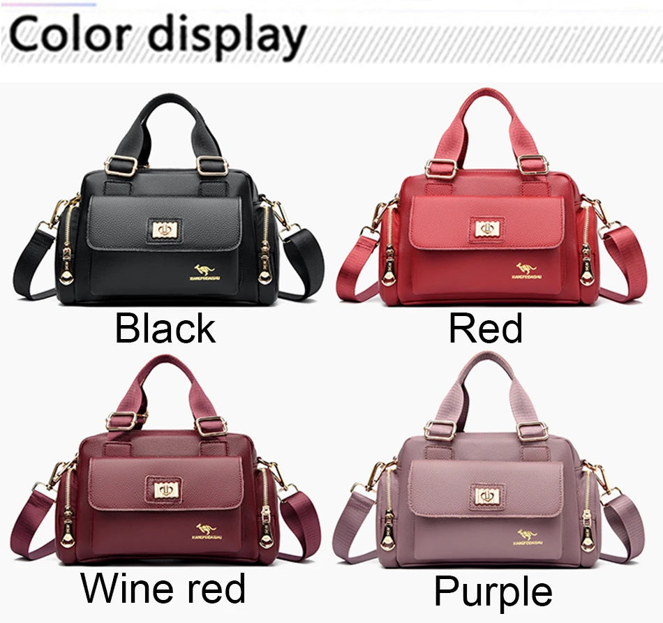 Sacs à main en cuir PU pour femmes, sac à bandoulière, sac à provisions, sac à main de luxe pour dames, nouvelle mode d'été, designer