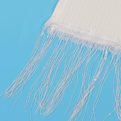 Robe mi-longue à pampilles en polyester à manches 3/4 pour femmes, tenues africaines élégantes, vêtements africains