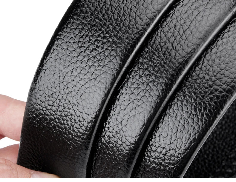 OYIFAN hommes ceinture en cuir véritable ceinture pour hommes ceintures automatiques ceinture réglable ceintures d'affaires