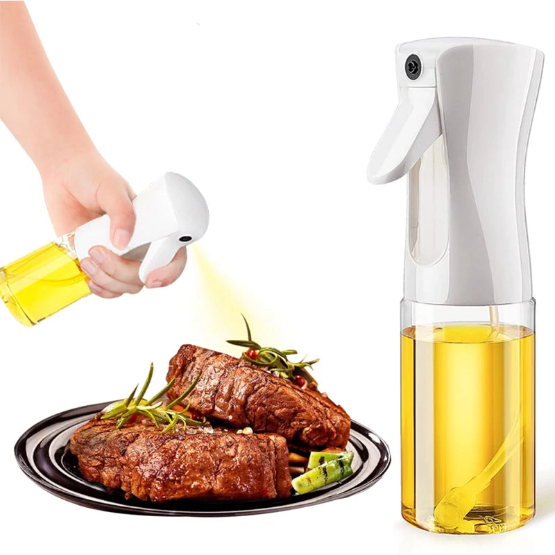 200/300/500ml bouteille de pulvérisation d'huile BBQ cuisson pulvérisateur d'huile d'olive cuisine cuisson huile Spray bouteille vide bouteille de vinaigre brosse à huile