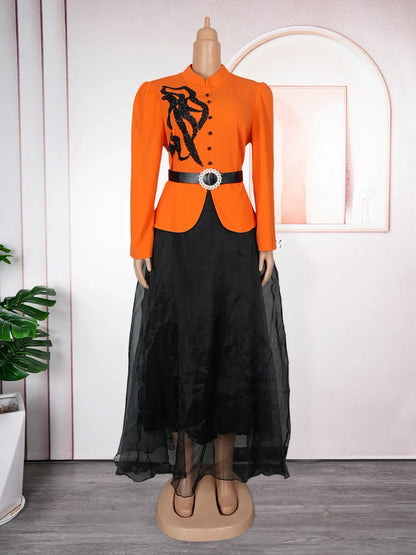 Robes de soirée africaines grande taille pour femmes, nouvelle mode Dashiki Ankara, robe de soirée de mariage élégante, robe Maxi musulmane, 2025