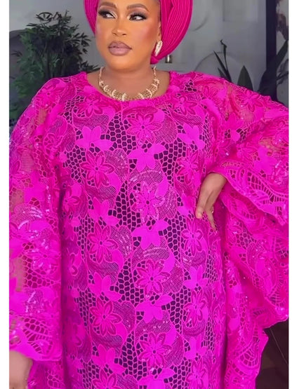 Robes africaines élégantes pour femmes musulmanes mode Boubou Abayas Robe Dashiki Ankara dentelle tenues Robe de soirée caftan Robe Maxi