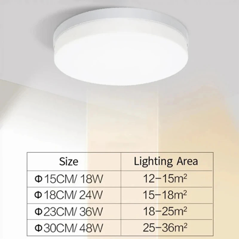 Ultra-mince LED ronde plafonnier chambre lumière Lustre LED lumières pour chambre plafonnier luminaire moderne décoration de la maison