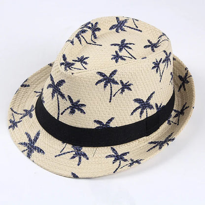 Nouveau chapeau Panama mode d'été Simple hommes et femmes à large bord femme Jazz haut-de-forme classique Gentleman chapeau de soleil hatsombrero hombre