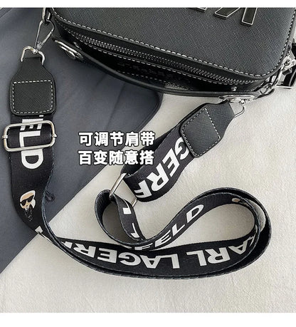 ‌ Sac messager tendance pour femmes, sac à bandoulière Simple, Texture haute sensibilité, Niche polyvalente pour appareil photo, 2025