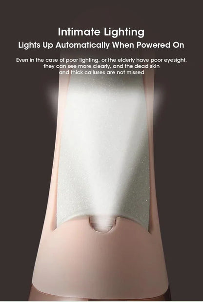 Nouveau dans USB électrique peau morte pédicure automatique pied broyeur rouleau Rechargeable pieds pédicure outil avec têtes de rouleau amovibles