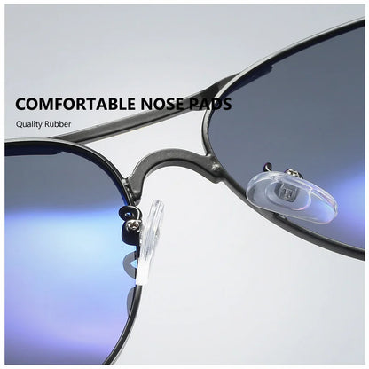 AOWEAR hommes Aviation lunettes de soleil hommes miroir polarisé lunettes de soleil pour homme HD conduite pilote lunettes de soleil lunettes de soleil homme