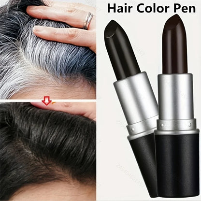 Stylo de couleur pour cheveux, 1 pièce, nouvelle teinture temporaire rapide pour couvrir le blanc