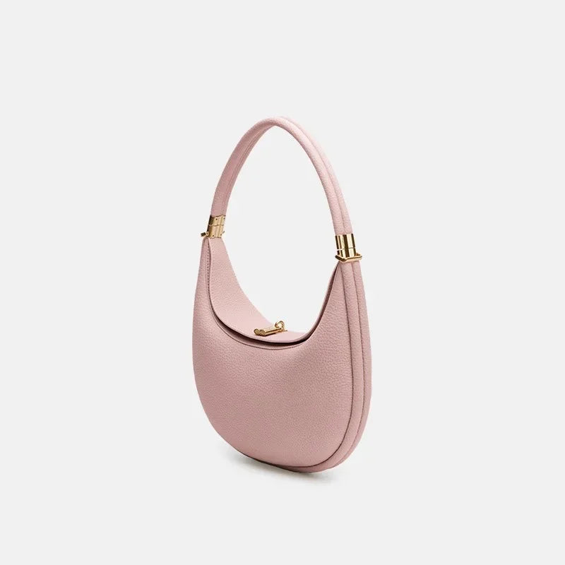 Sac à main en forme de croissant de luxe pour femme, nouvelle série Pine Moon, Hobo, sac à bandoulière polyvalent en cuir, sac à main à la mode, sacs sous les bras