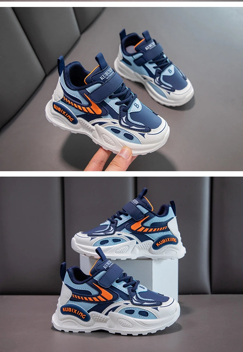 Chaussures à plateforme en cuir pour filles, baskets de luxe pour enfants, chaussures mignonnes pour enfants, rencontres scolaires, mode, nouveau, 2024