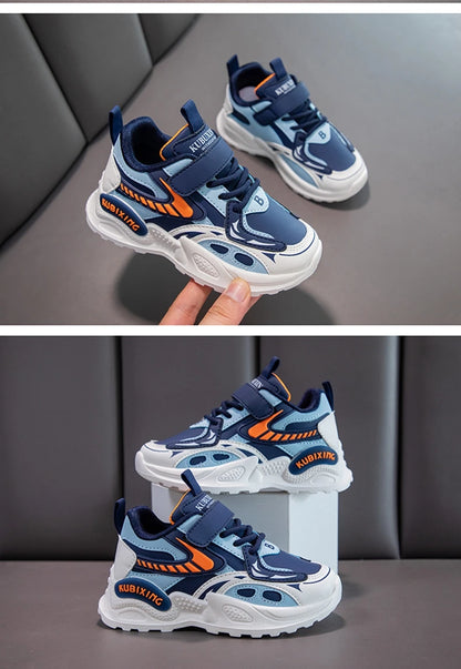 Chaussures à plateforme en cuir pour filles, baskets de luxe pour enfants, chaussures mignonnes pour enfants, rencontres scolaires, mode, nouveau, 2024