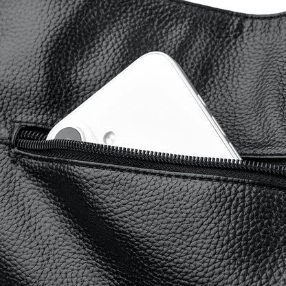 Trois couches de luxe fourre-tout décontracté femmes Sac de haute qualité en cuir Pu dames sacs à main pour femmes grand épaule sacs à bandoulière Sac nouveau