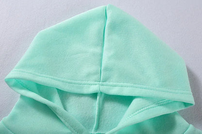 Survêtement d'hiver pour femmes, ensemble deux pièces, sweat à capuche surdimensionné, pantalon de survêtement, couleur unie, vêtements de sport | Ensemble pantalon sweat-shirt décontracté