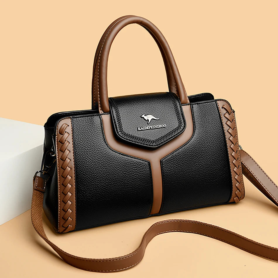 Sac à main tendance pour femmes, fourre-tout de bonne qualité, grande capacité, marque de luxe célèbre, Sac à bandoulière, nouvelle collection 2024