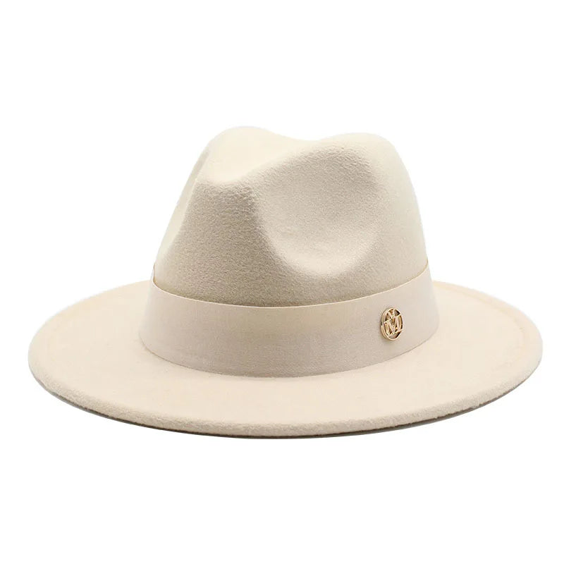Nouveau chapeau Fedora pour femmes hiver élégant mode formelle mariage décorer église casquette Panama fête Jazz chapeau chapeau femme