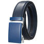 Nouveaux hommes ceinture mode alliage automatique boucle ceinture affaires décontracté décoration ceinture hommes ceintures 3.5 cm noir bleu rouge café