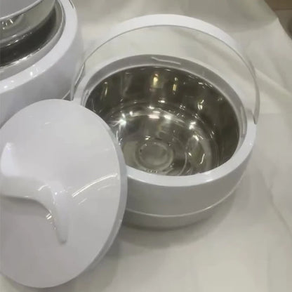 Conteneur de stockage des aliments, boîte à déjeuner Bento en plastique, Thermos pour aliments chauds, boîte de conservation des aliments, accessoires de cuisine 4 pièces