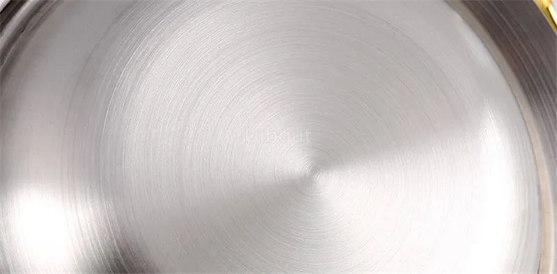 Pot à alcool en acier inoxydable, or sec, petit marmite, restaurant, hôtel, ménage commercial, shabu, pot à frire, réchaud de mariage